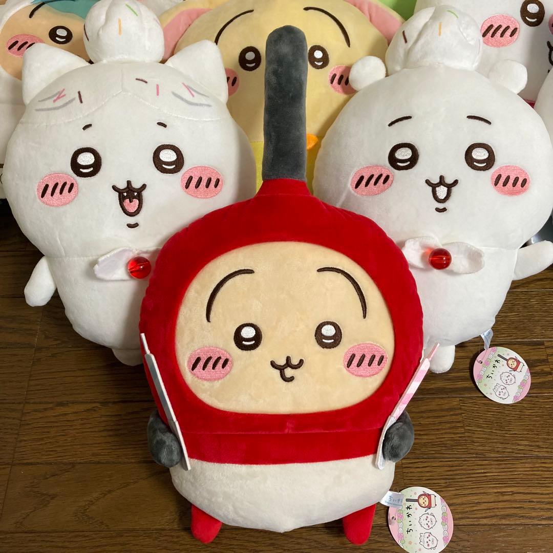 ちいかわ　ぬいぐるみ　プライズ　まとめ売り　ハチワレ　うさぎ　モモンガ　もっちる