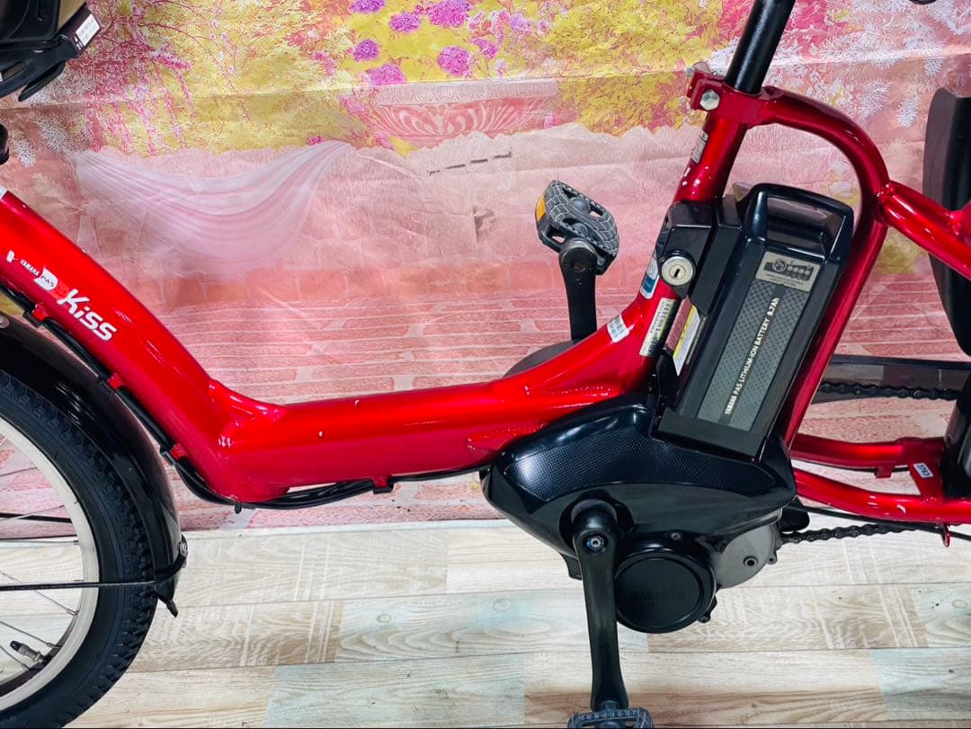 ZK3763 電動自転車 ヤマハ パスキス 子供乗せ 20インチ 送料無料