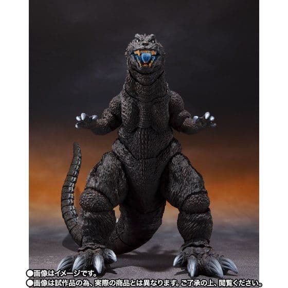 新品未開封 S.H.Monsterarts ゴジラ(2001) 放射熱線Ver.
