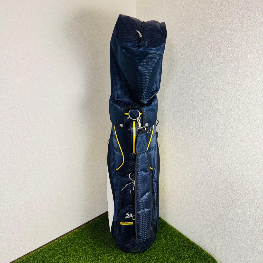 SRIXON キャディバッグ 紺色 黄色