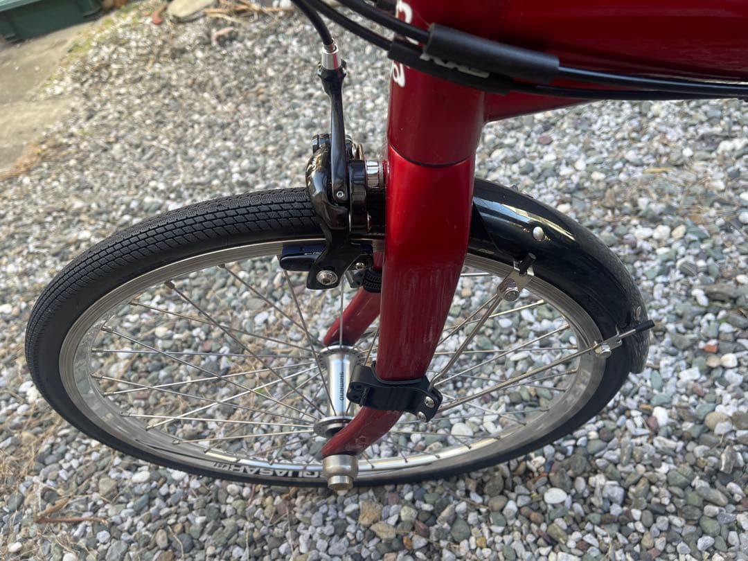 KHS F-20RC Tiagra 2×10s 折りたたみ自転車 レッド