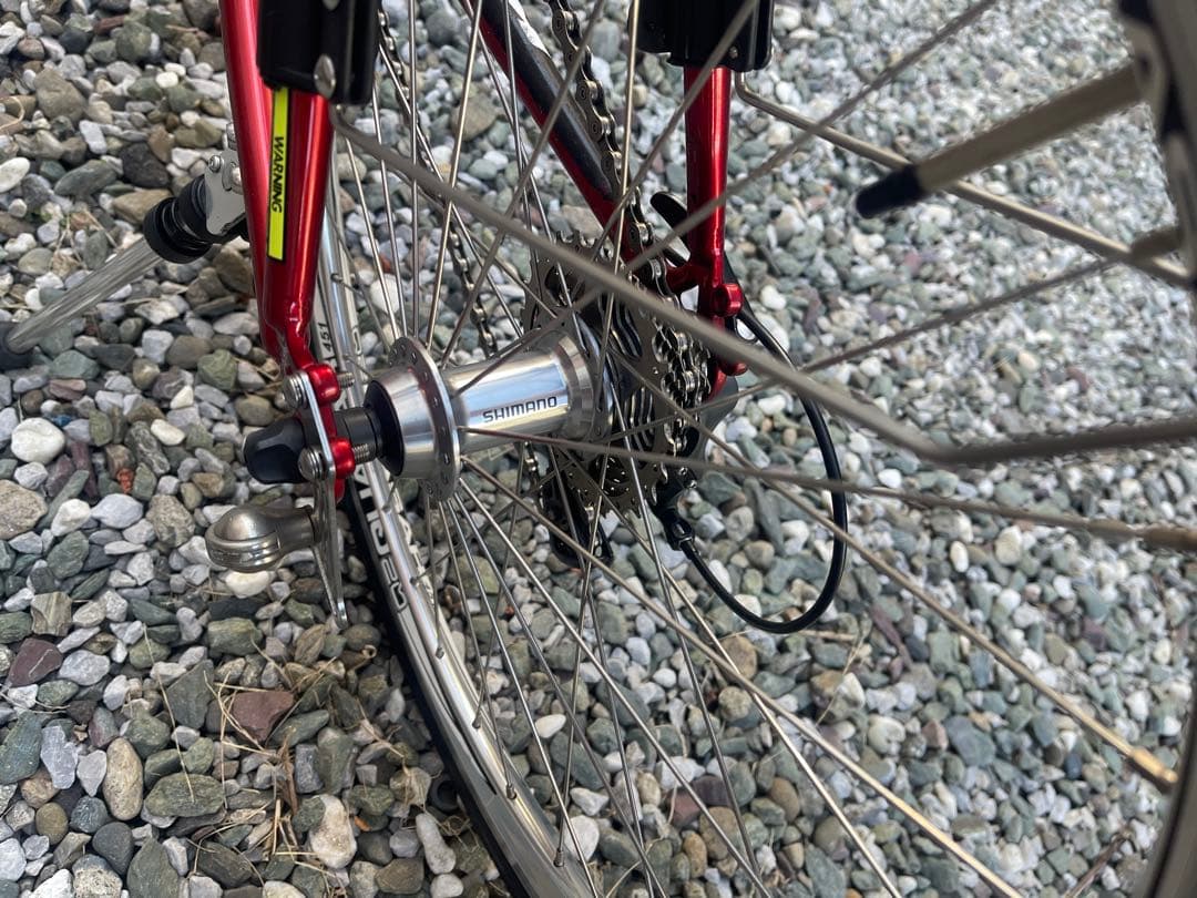KHS F-20RC Tiagra 2×10s 折りたたみ自転車 レッド