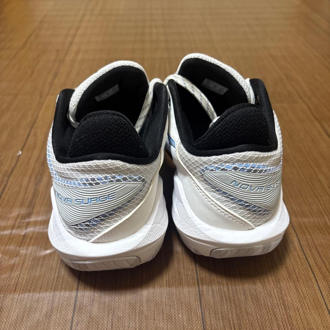 シューズ(女性用) ASICS NOVA SURGE LOW White/Waterscape