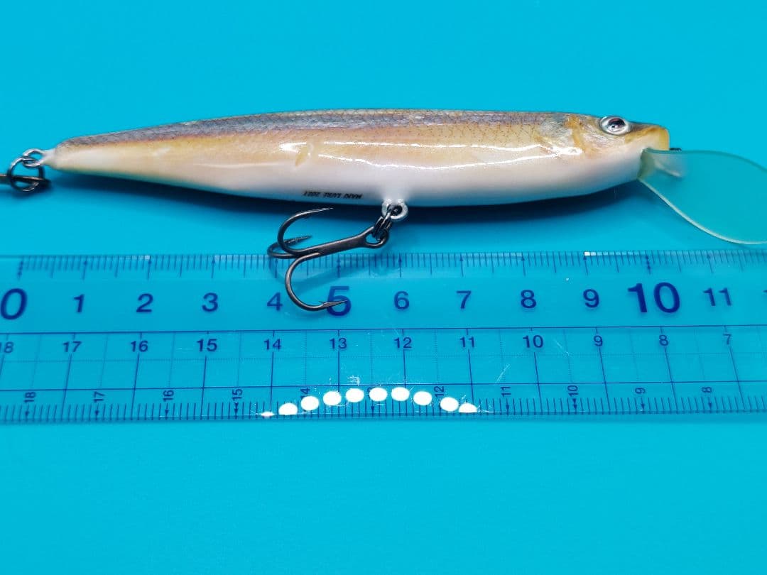 マキルアーオリジナルハンドメイドルアー 公魚剥製仕様