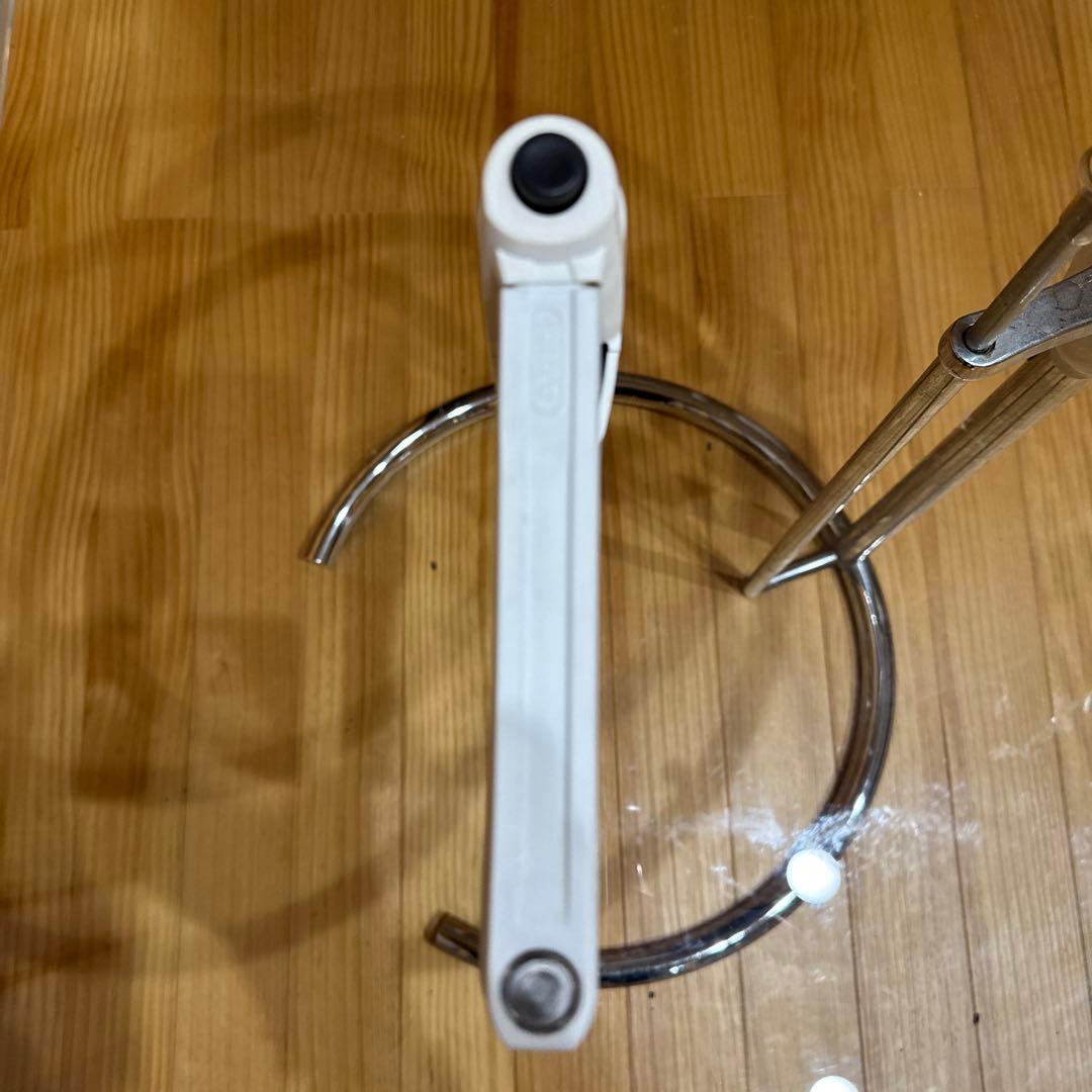 ABUS BORDO LITE 6050 アバス 自転車ロック 折りたたみ式　白