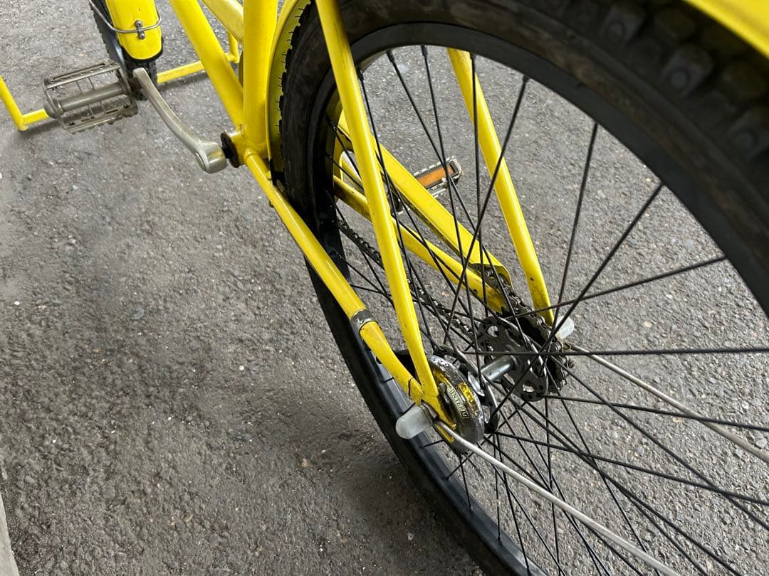 レトロ自転車オランダ風 前２輪　名古屋市近郊手渡限定のみ名古屋市中村北区配送無料