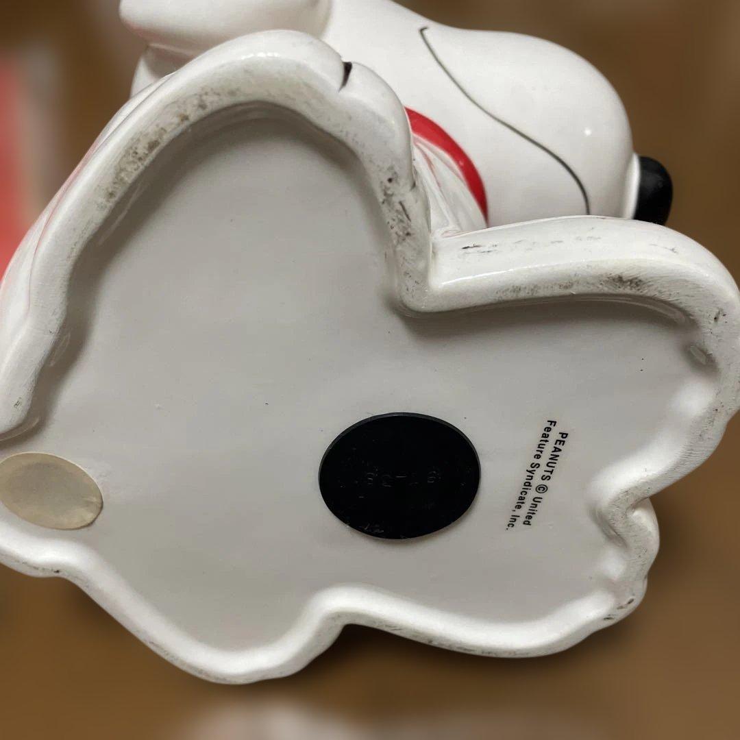 スヌーピー 陶器製フィギュア 約20cm