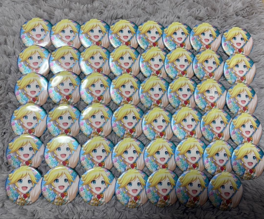 プロセカ 鏡音レン グリッター缶バッジ まとめ売り