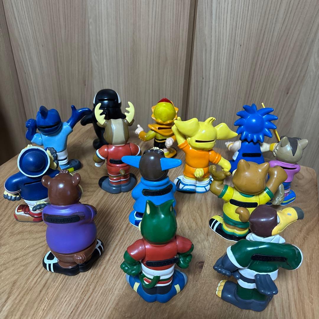 Jリーグ　マスコットフィギュアセット 13体　レトロ　レアグッズ