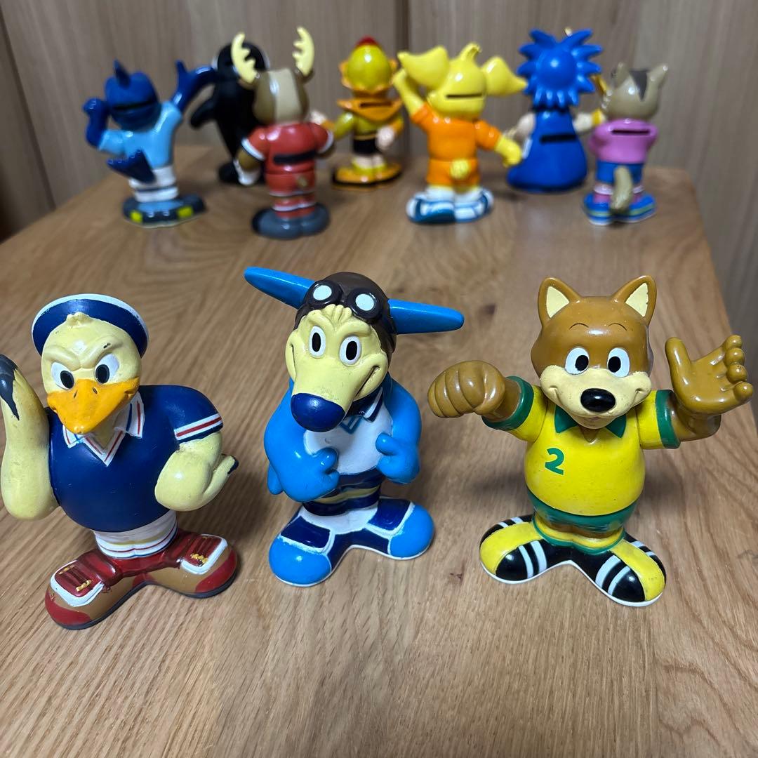Jリーグ　マスコットフィギュアセット 13体　レトロ　レアグッズ