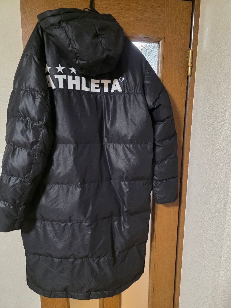 ATHLETA ベンチコート 黒 アスレタ O