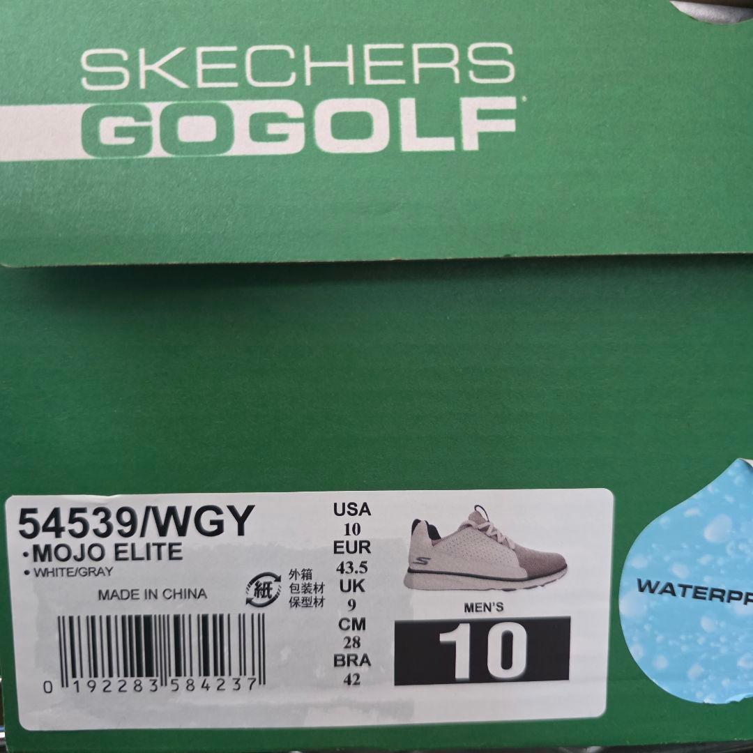スケッチャーズ GO GOLF Mojo Elite 28cm ホワイト/グレー