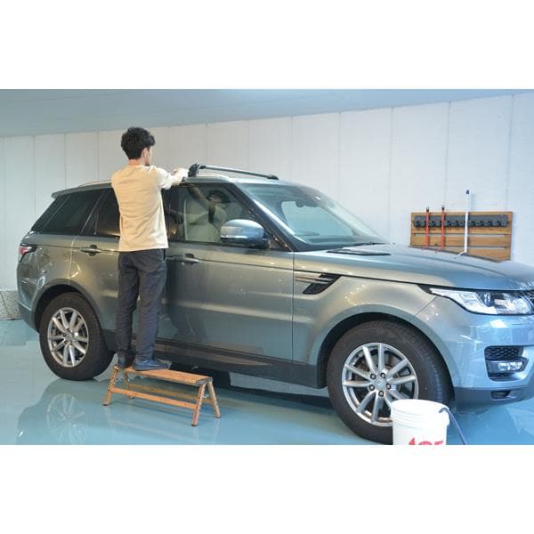アウトドア 掃除 洗車 スリム 室内 コンパクト 椅子 スツール 脚立 ステップ