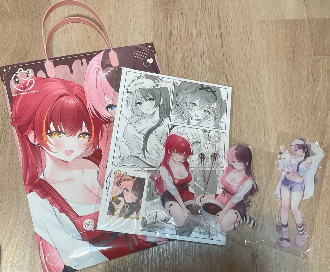 ぶいすぽっ vggc 橘ひなの 猫汰つな 新刊セット アクスタ 11th