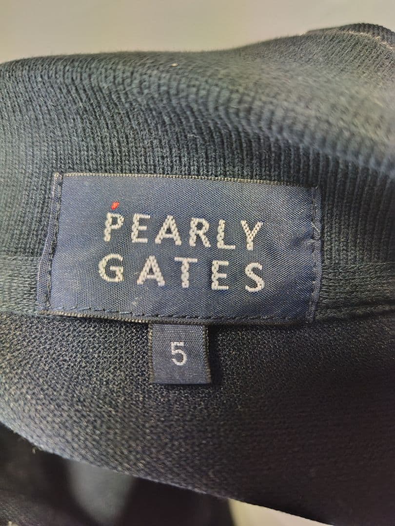 PEARLY GATES ネイビー ポロシャツ
