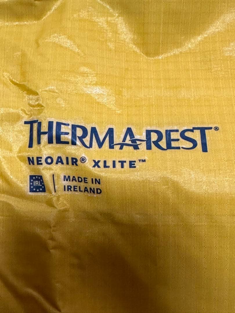 THERMAREST NEOAIR XLITE イエロー