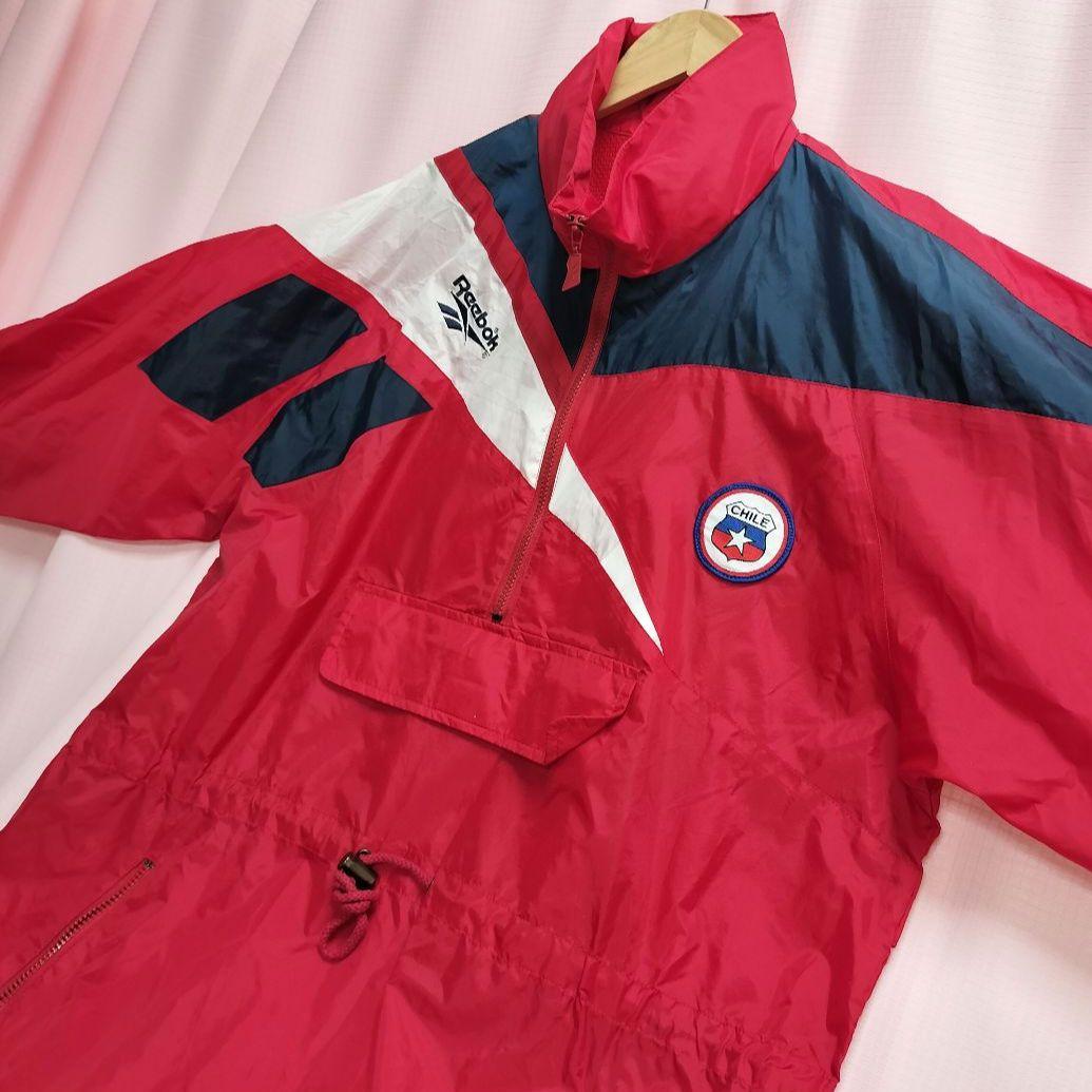 希少 リーボック 90s チリ代表 ハーフジップ サッカー Reebok ピステ
