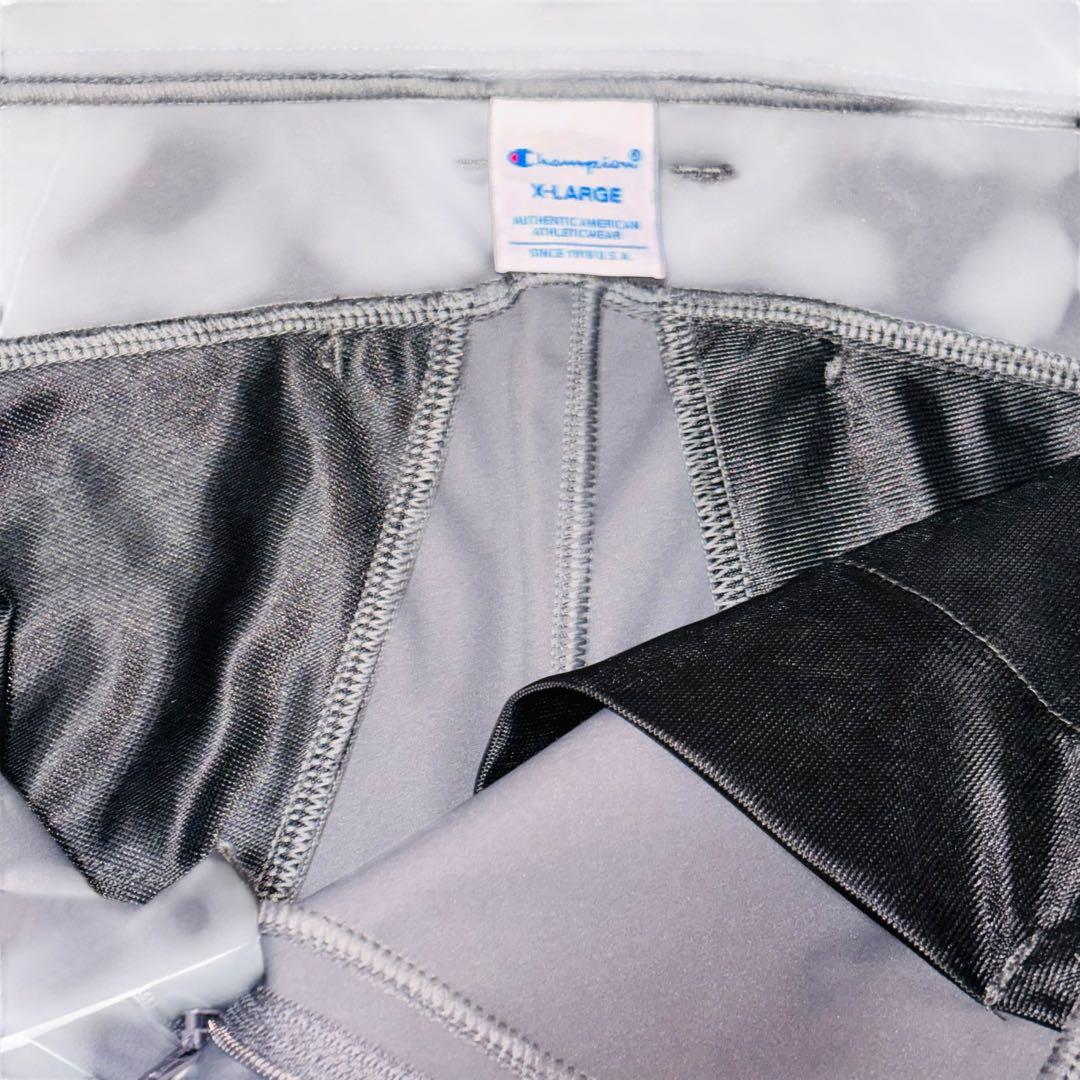 新品 チャコールグレー チャンピオン ゴルフパンツ メンズ ストレッチXL