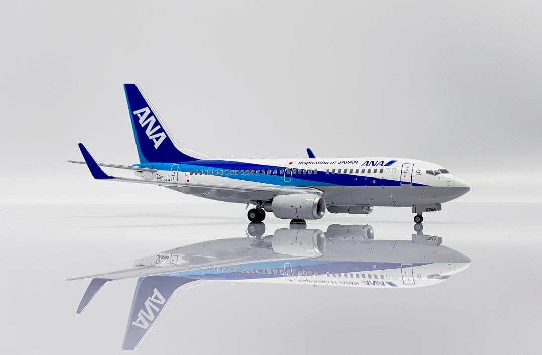 航空機・ヘリコプター ANA 737-700 JA02AN 1/200