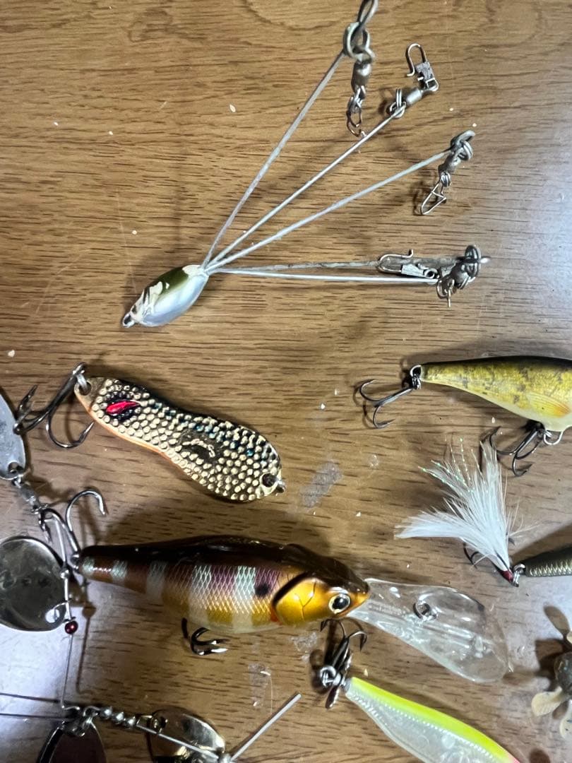 バス釣り　ルアーセット