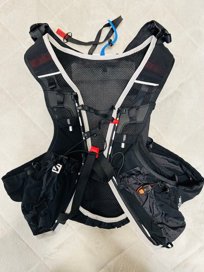 SALOMON ADV SKIN 12L ランニングベスト M/L ブラック