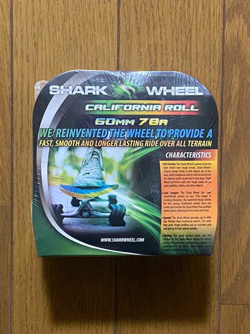 スケートボード SHARK WHEEL CALIFORNIA ROLL 60mm 78A