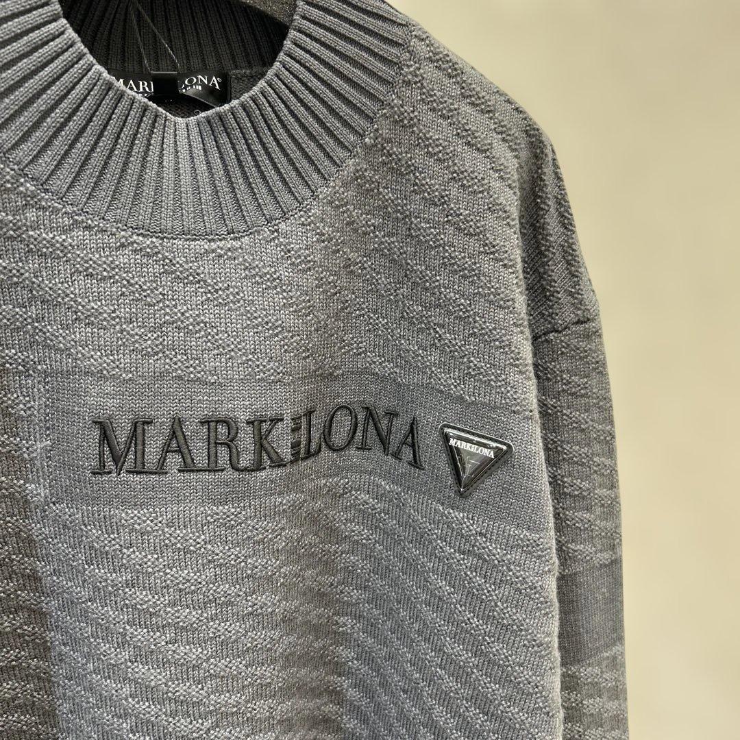 新品❤️MARKLONA グレー クルーネックセーター