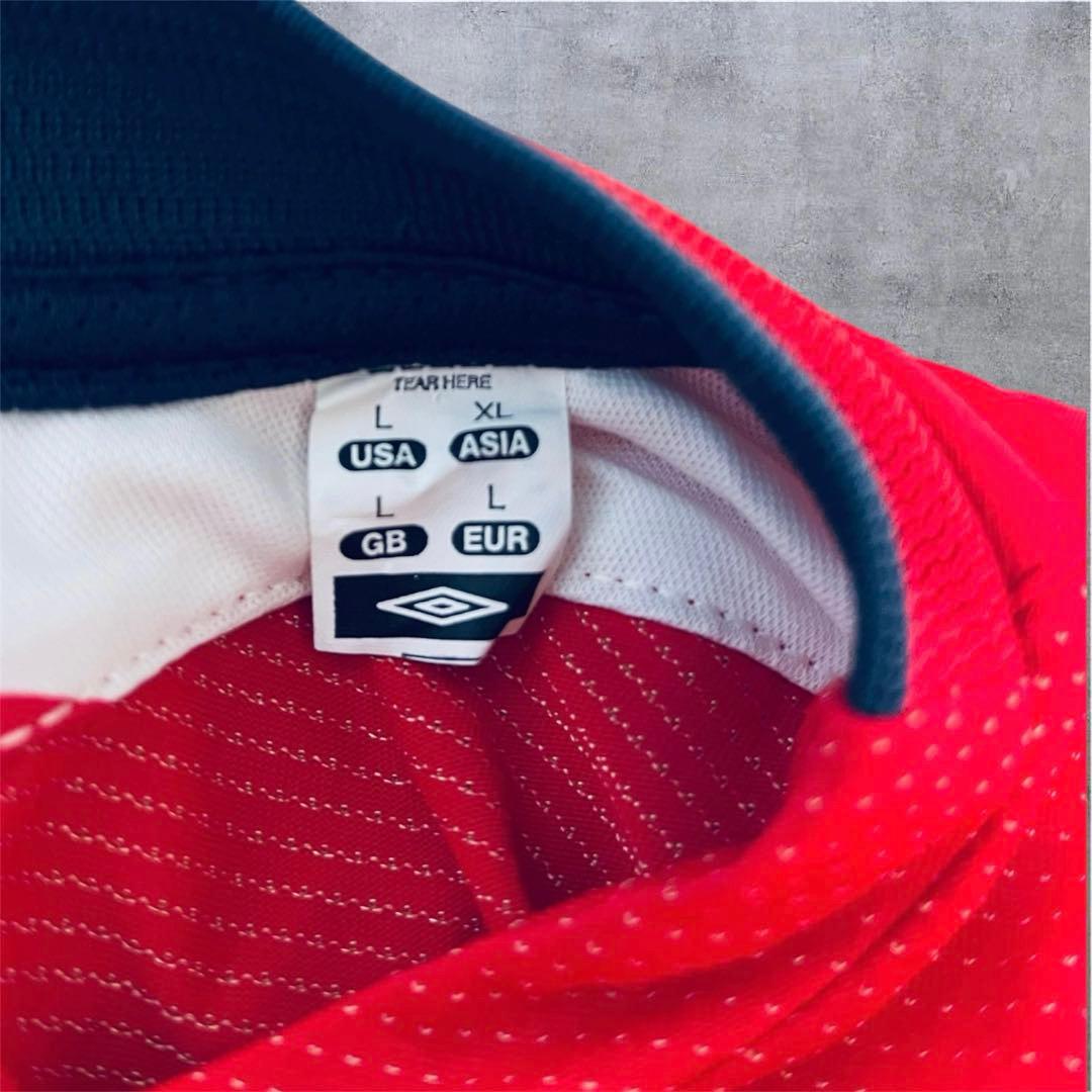 【新品タグ付】イングランド代表 Umbro 2004-2006 ユニフォームL