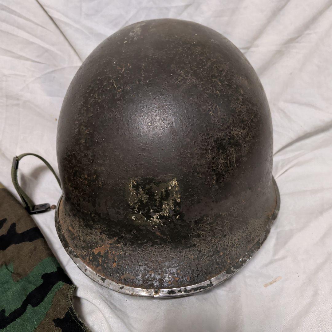アメリカ軍 M2スチールヘルメット外側　カバーセット