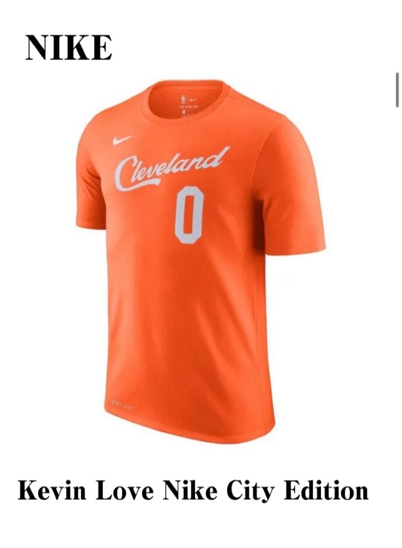 NBA Kevin love Nike city edition tシャツ