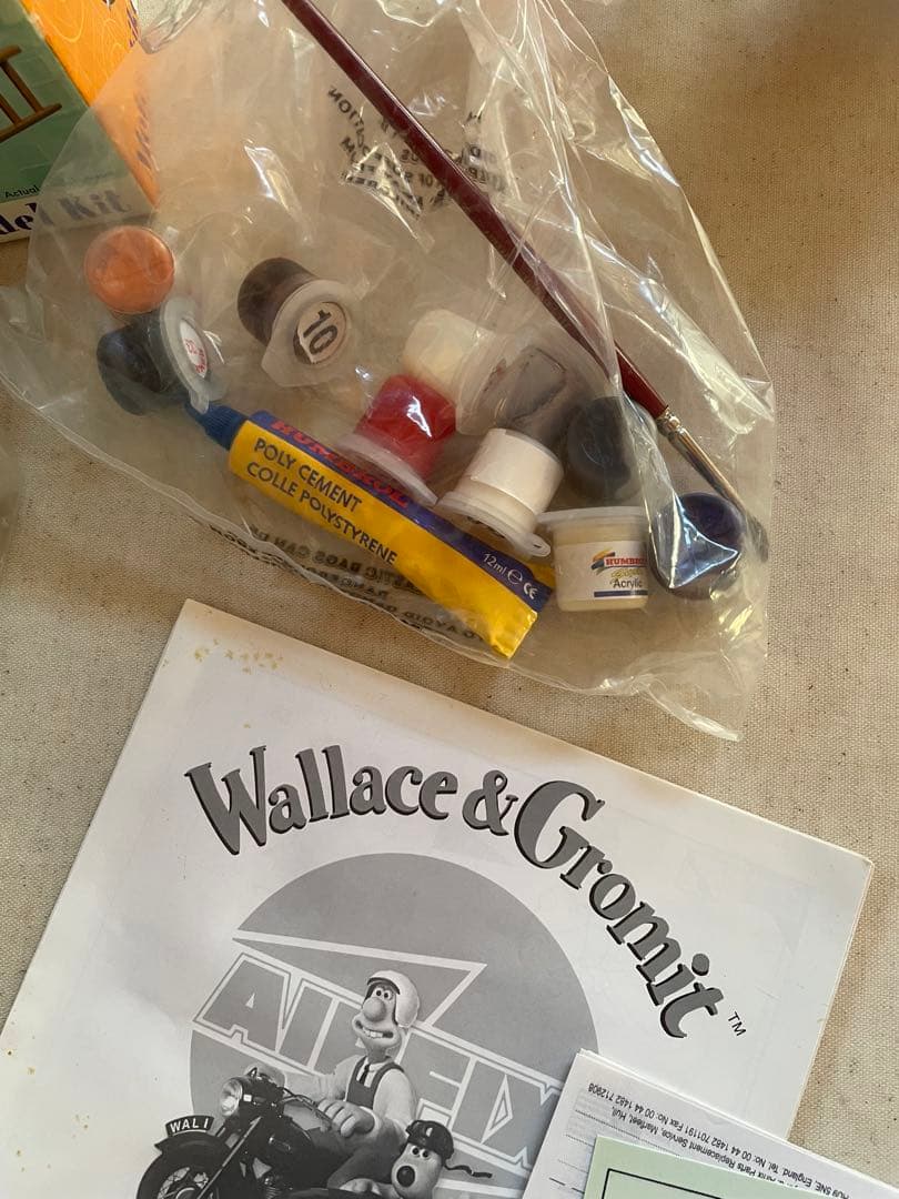 AIRFIX Wallace&Gromit ウォレス&グルーミットプラモデル