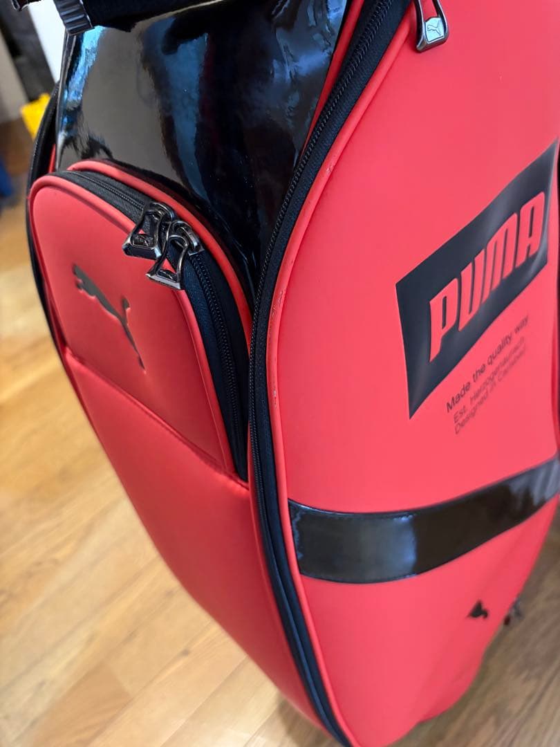 PUMA キャディバッグ レッド