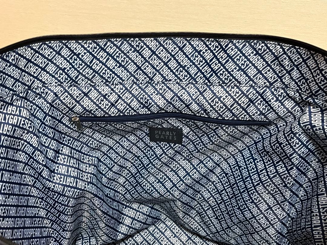 【美品】PEARLY GATES ブラックカモ　バッグ2点セット