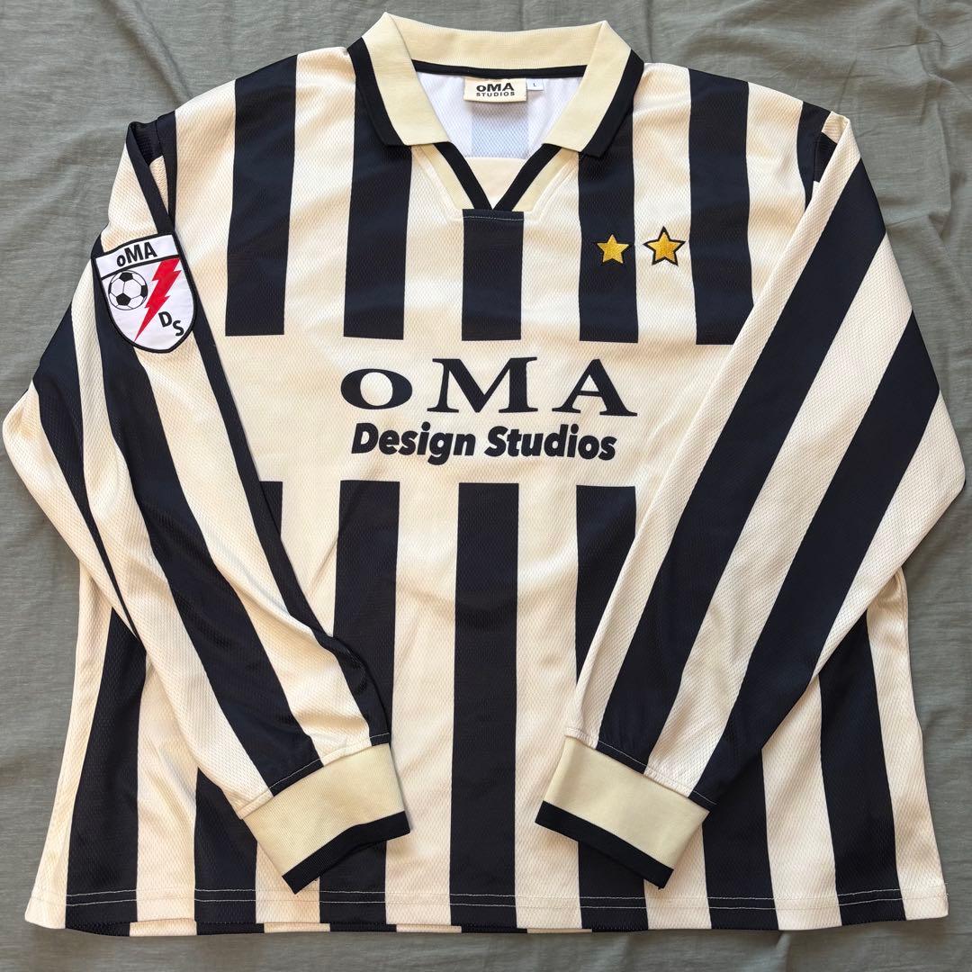 OMA Design Studios サッカーゲームシャツ Lサイズ