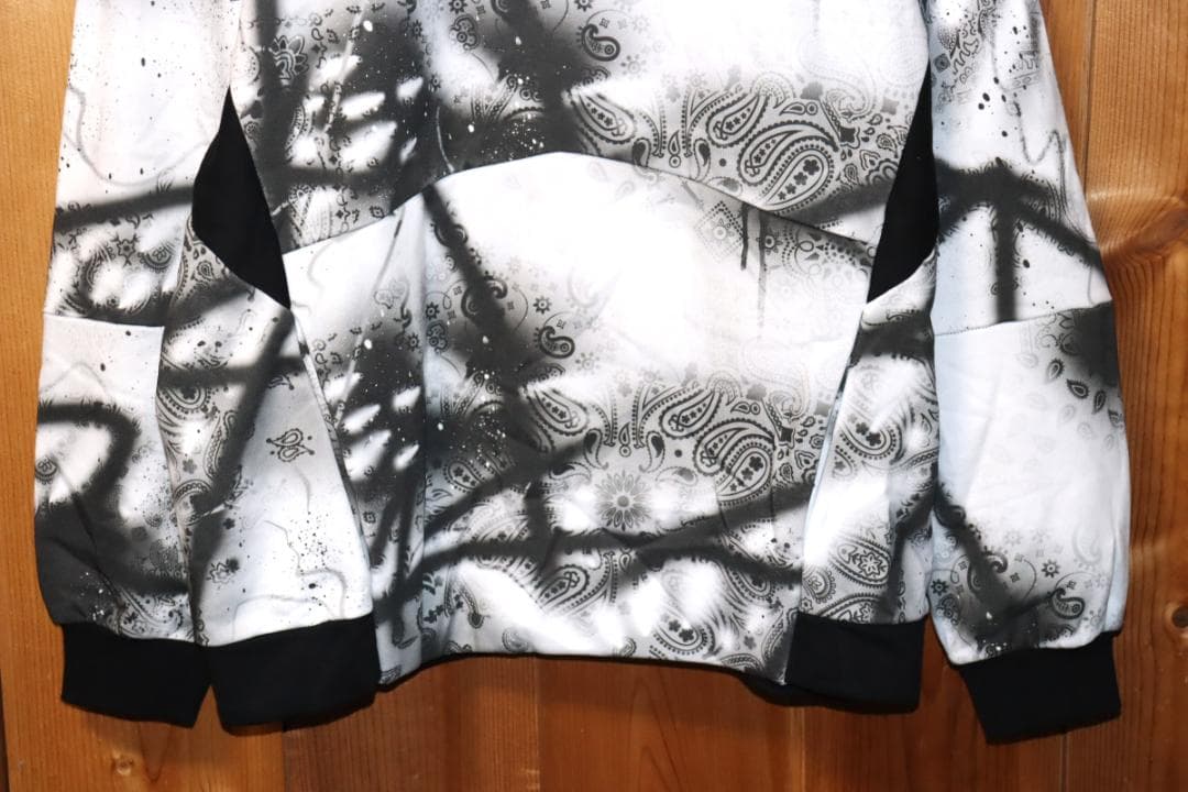 新品 ラッセルノゴルフ クルーネック プルオーバー スプレーペイズリー (4)Ⓗ