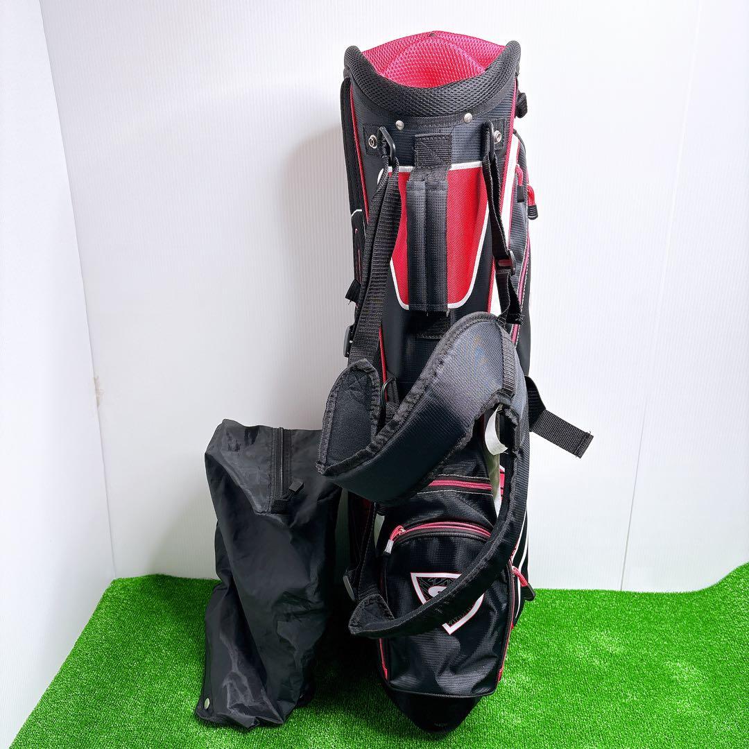 Callaway STRATA スタンド式 軽量 キャディバッグ　黒　ピンク