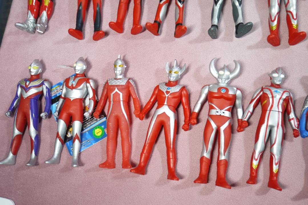 ウルトラヒーローシリーズ800サイズ　500サイズ　ソフビ　56体