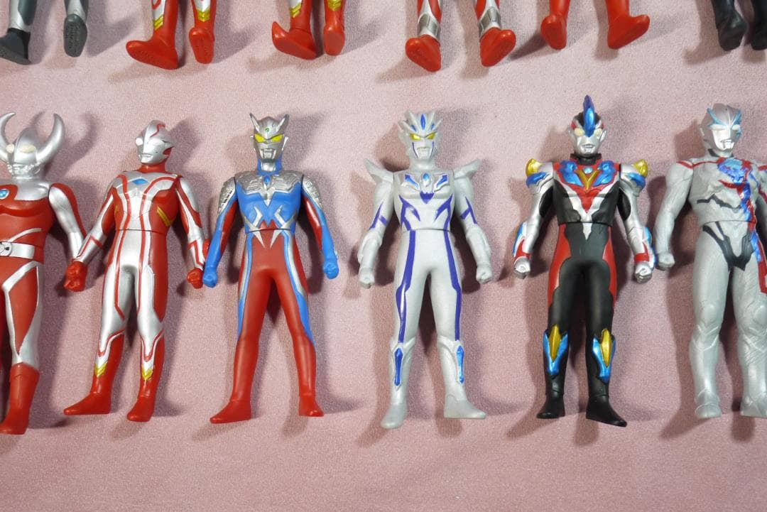 ウルトラヒーローシリーズ800サイズ　500サイズ　ソフビ　56体