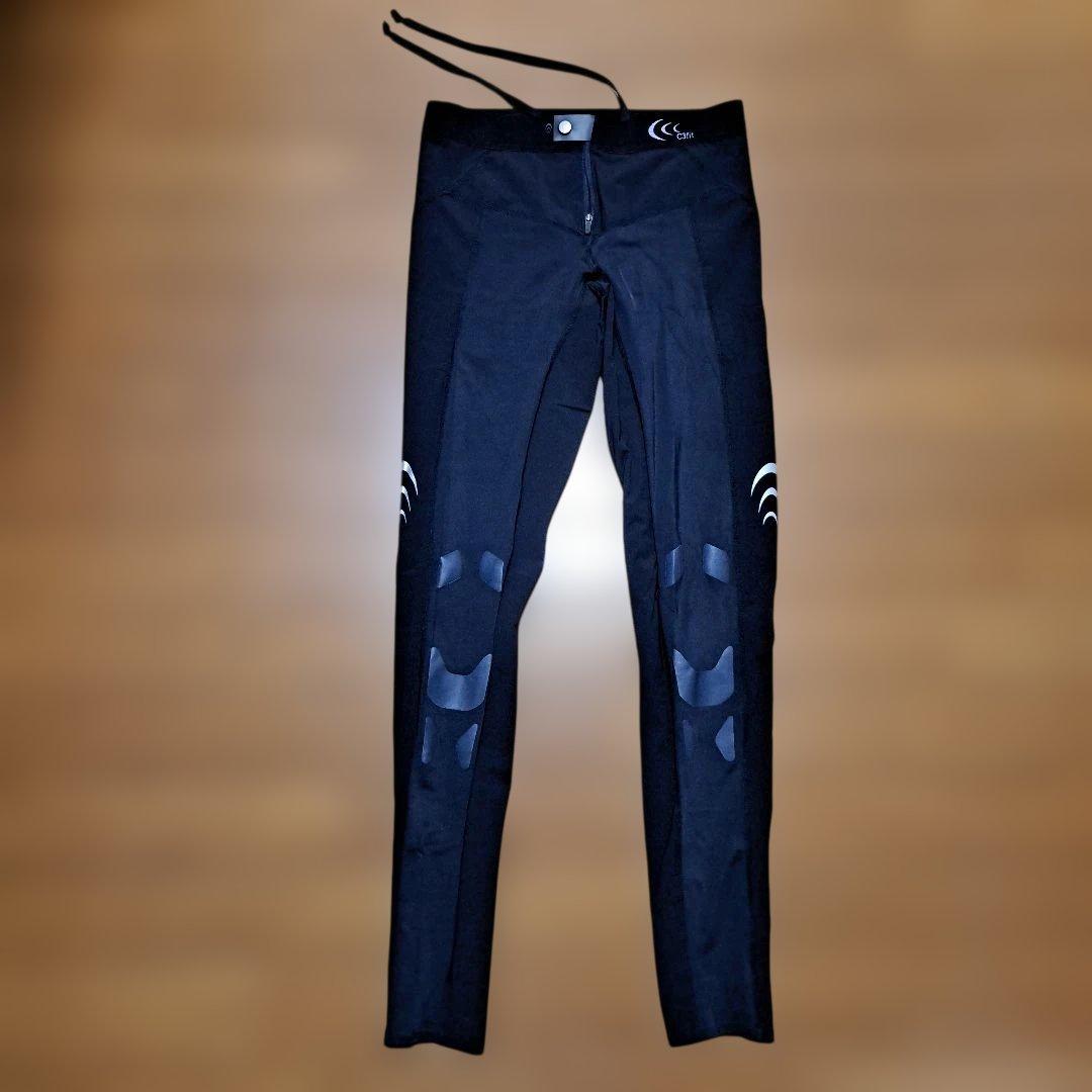 【美品】C3fit フォーカスサポートロングタイツ 着圧 腰 太もも 膝メンズＭ