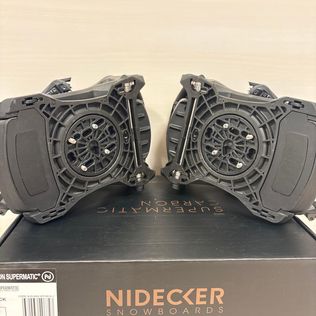 NIDECKER SUPERMATIC カーボン　ビンディング Lサイズ