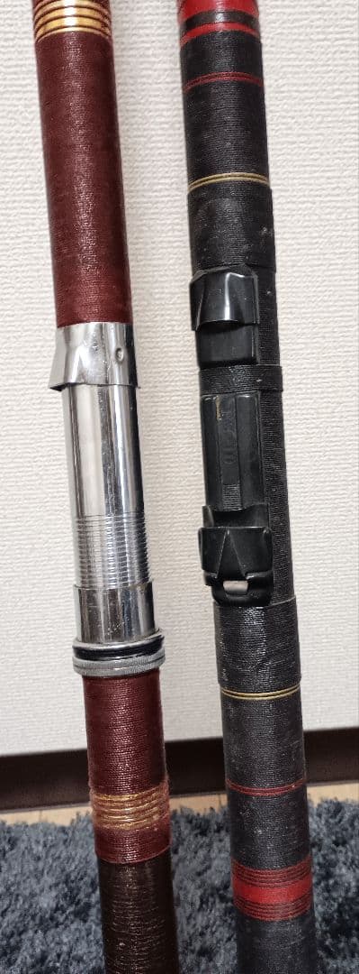 ダイワ大島5号5.1m&メーカー不明ヒラマサ竿まとめて2本