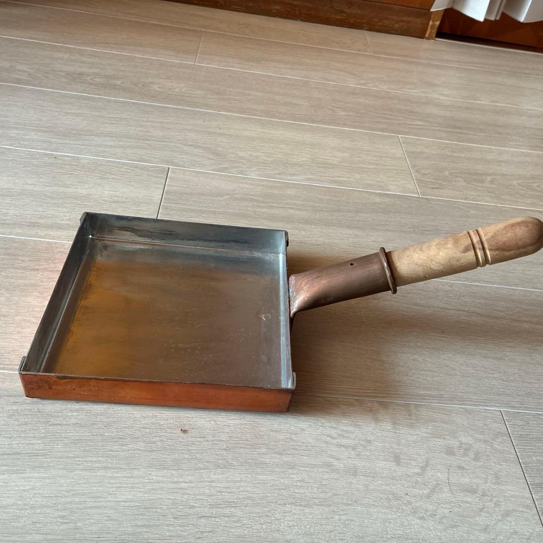銅製　卵焼き器