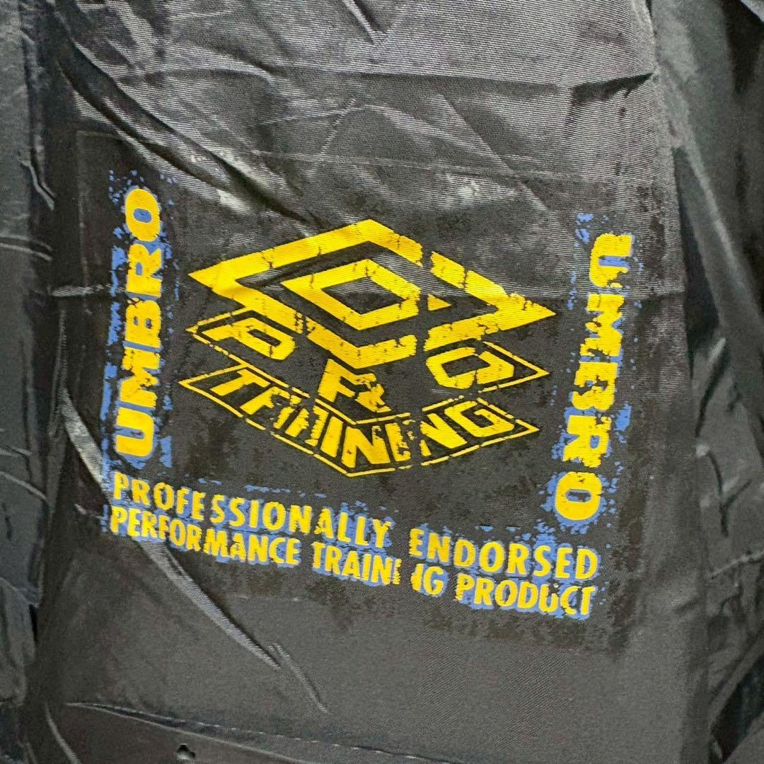 訳あり　90's UMBRO ナイロンドリルロッププルオーバーテープロゴ　XL