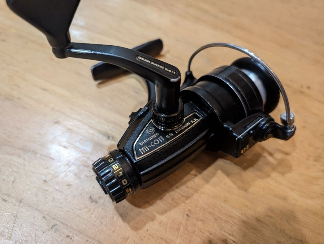 大森製作所　ダイヤモンド　マイコン　mi-con スピニングリール