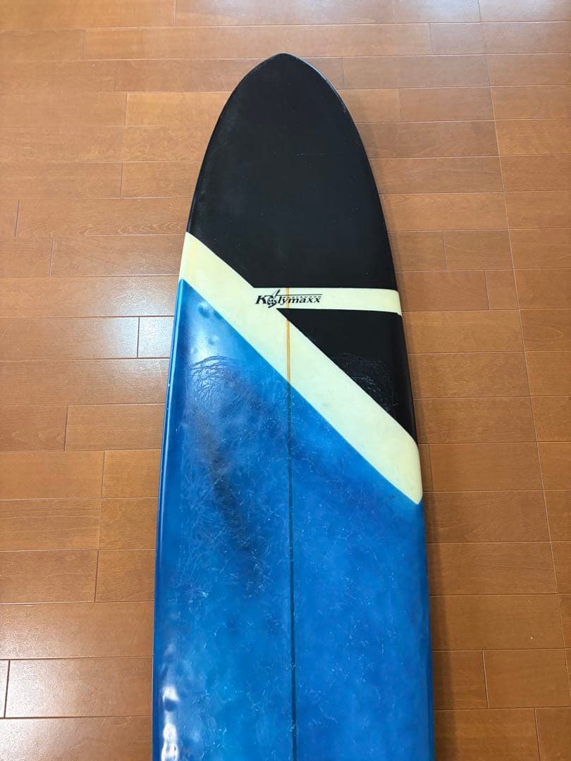 ファンボード ケース付き　青黒バイカラー 3フィン