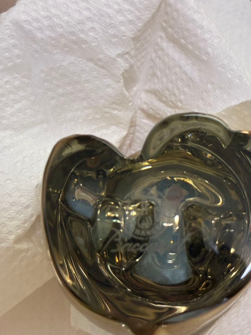 Baccarat バカラ　まねき猫　招き猫 ゴールド
