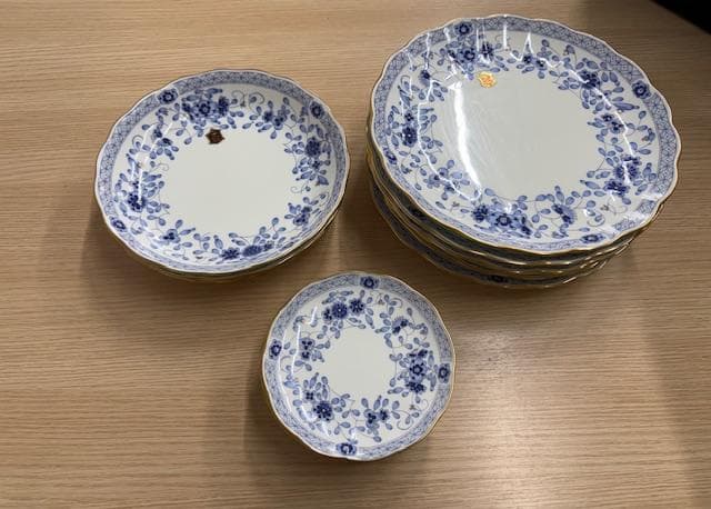 NARUMI ナルミ ボーンチャイナ ミラノ ミート皿 スープ皿 セット