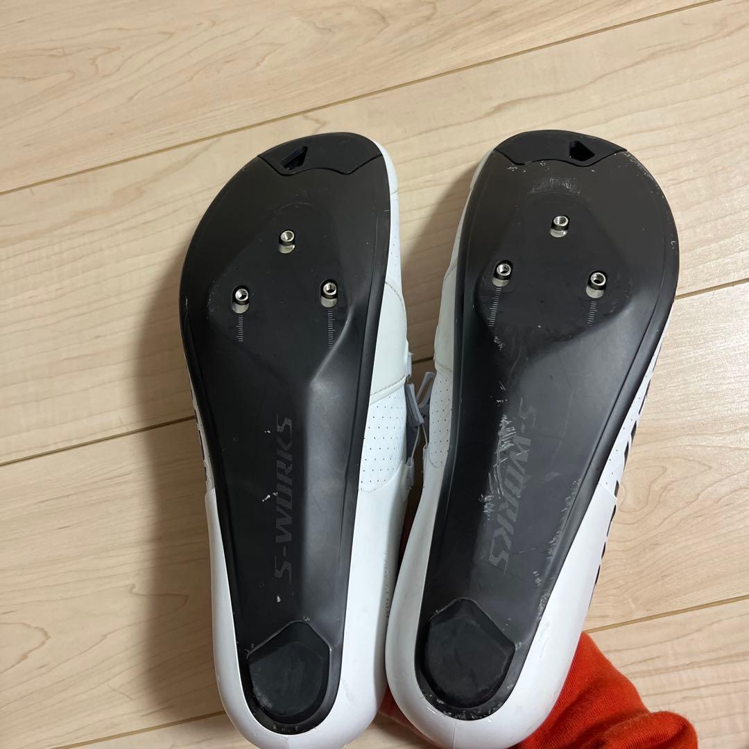 SPECIALIZED S-WORKS ホワイトシューズ