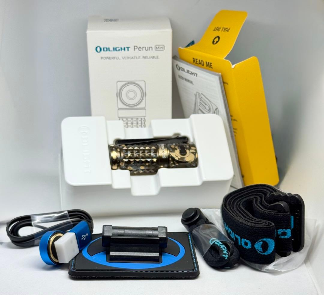 超希少品！オーライトOlight Perun Mini KIT カモフラージュ