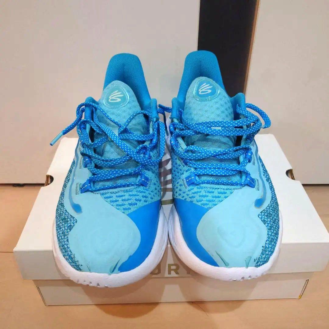 【希少】Curry11 カリー 11 マウスガード 水色 26.5cm